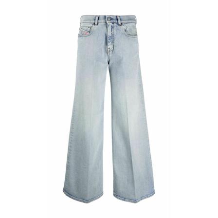 Diesel, Wide Jeans Blauw, Dames, Maat:W29