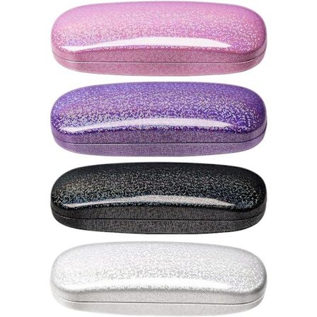 (4stk) Brilleetui, Unisex Hard Shell Brilleetui Beskyttende