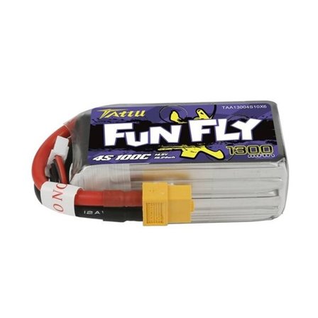 Tattu Funfly 1300mAh 14.8V 100C 4S1P akku