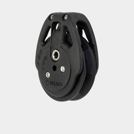 Seldén A60 - 60 mm Automatic Ratchet block, Soft-Attachment (406-350-54)