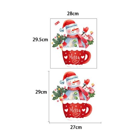 Joulu WC-tarra Jouluseinätarra STYLE 1 STYLE 1