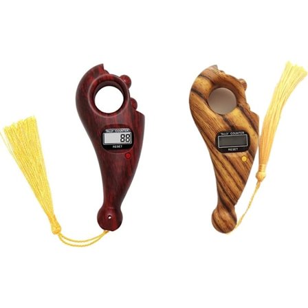 2 stk. Digital Perleteller, Digital Fingerteller, Buddha Perleteller