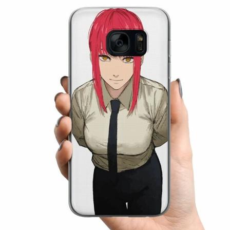 Samsung Galaxy S7 Tpu Mobilskal Makima Chainsaw Man