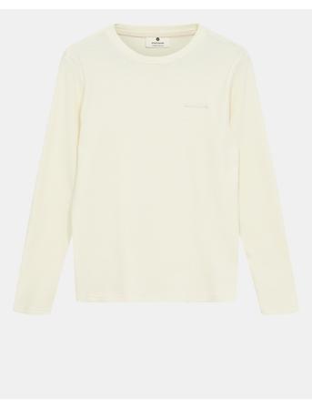 Akkikki L/S Waffle Tee Cream Anerkjendt