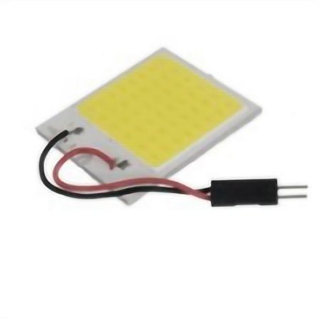 COB LED Panel Lys Høy Lysstyrke Bil Interiør Lesing Kuppel Taklampe for Hjem Lastebil Bobil 48LED