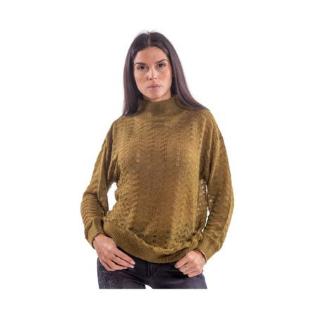 Fracomina Coltrui , Groen , Dames , Maat: L Hoodies & Sweatvesten