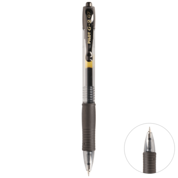 Gelblekkpenn G2 0,7mm Blister