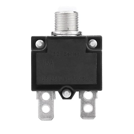 15A 125/250V Återställningsbar Termisk Säkring Överströmsskydd för Generator