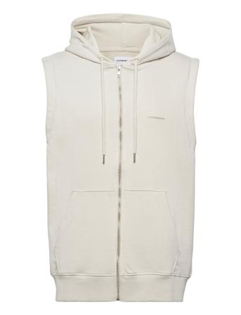 Sleeveless Hood Sweat Cream Lindbergh
