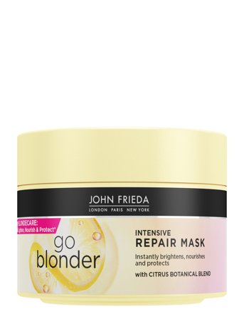 John Frieda Sheer Blonde Go Blonder Intensive Repair Mask 250 Ml - Nude - 250 ml