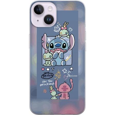 Apple iPhone 14 Gjennomsiktig deksel Stitch Venner