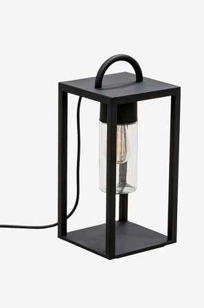 Konstsmide - Golvlykta Bologna E27 45,5cm - Svart - Dekorationsbelysning - Från Homeroom