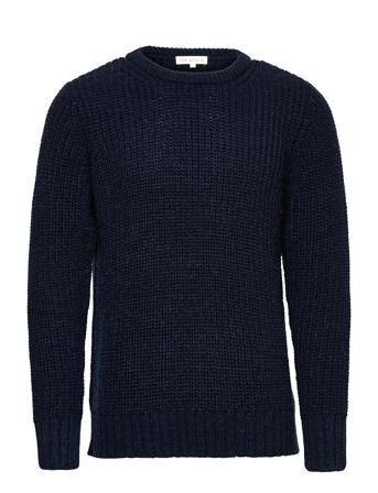 Hamish Ribbed Knit Blue Far Afield