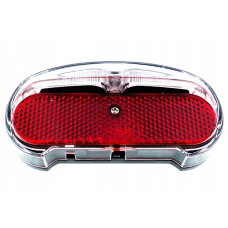 Bagagebærer LED Cykellygte 2K med Reflektor