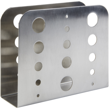 SERVIETTHOLDER RUSTFRI FIRKANT