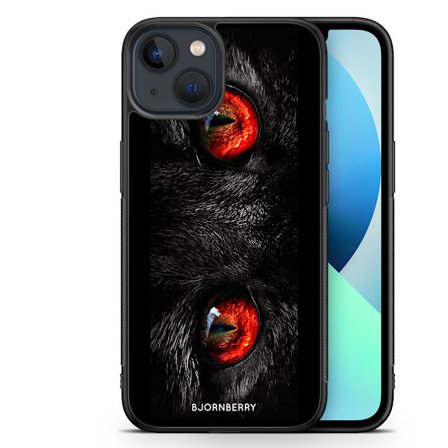 Bjornberry Skal iPhone 13 Mini - Röda Kattögon