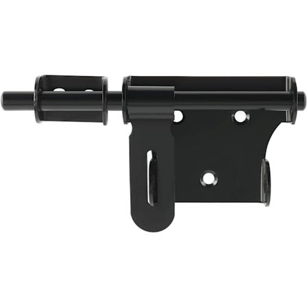 Dörrbultlås Skjutdörr Grindlås 15cm med Hänglåshål Ex