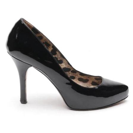 Dolce & Gabbana Pre-owned Pre-owned Læder heels Sort, Dame Vintage Sko, Størrelse: 38 EU