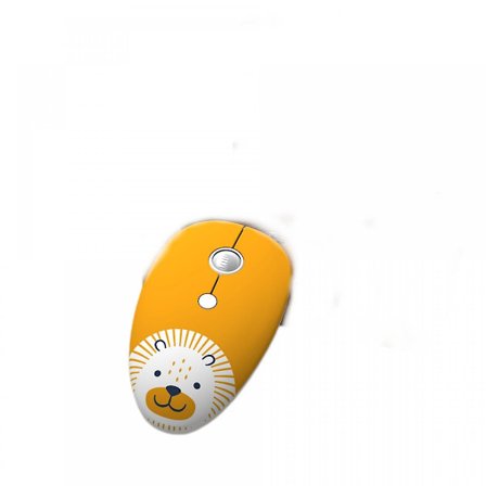 Langaton Piirretty Hiiri Pallopyörällä Macille, MacBook Pro/Air, iPadille ja PC:lle - Hiljainen Napsahdus ja Mukava Langaton Hiiri - Yhteensopiva 