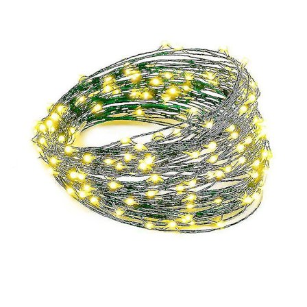 30m 50m 100m LED-lysdekorasjon Soveromsdekorasjon Nyttårsgirlander