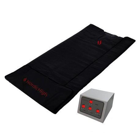NordicHigh Infrarød Saunatæppe Pro 3 Zone Velcro, Medicin & Pleje, Smerter & Feber, Varmebehandling