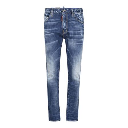 Dsquared2, Jeans Niebieski, Mężczyzna, Rozmiar: S