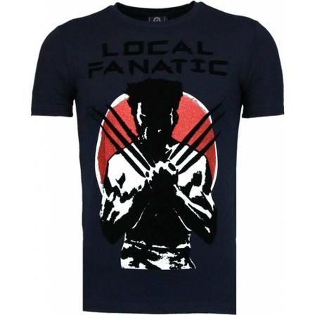 Local Fanatic - T-shirts - Blå - Herr - Storlek: 2xl, Herr, Storlek: 2XL