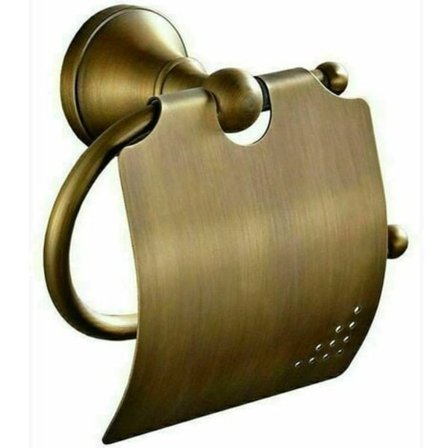 Toalettpappershållare, väggmonterad, högkvalitativ mässing, toalettpappershållare, osynlig montering, matt färg