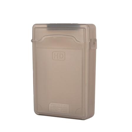 Hårddiskförvaringsbox Case GRÅ Grey
