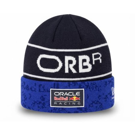 New Era - Motor Blå cuff Beanie - Red Bull F1 26 Team Navy/Royal Cuff @ Hatstore