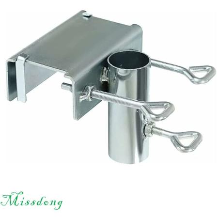 1 stk. Parasollholder for balkongrekkverk, Hageparasollholder Cl