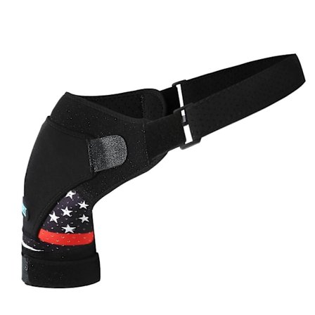 Olkapäätuki, säädettävä olkapäätuki naisille ja miehille, olkahihnan tuki, jäätyneen olkapään helpotus ja kiertäjäkalvosimen tuki sopii vasemmalle 