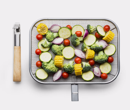 Sagaform BBQ Grillkurv til grønnsaker