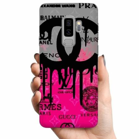 Samsung Galaxy S9+ Tpu Mobilskal Cc Pink