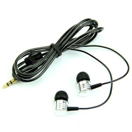3,5 mm In-Ear Hörlurar Headset för Telefon MP3 för iPod PC Svart