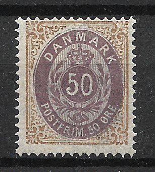 Danmark 1875 - AFA 30y - Ubrugt