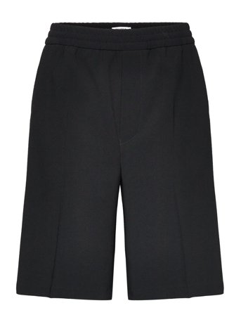Matte High Waisted Shorts Black Filippa K