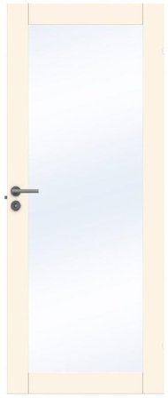 Swedoor Unique GW 01L Innerdörr vit (S 0502-Y) 725x2040 mm, Dörrar