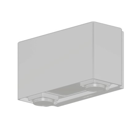 Westal Jubilar III Veggarmatur 18 W, 1225 lm, 3000 K, to stikkontakter Hvit, Belysning