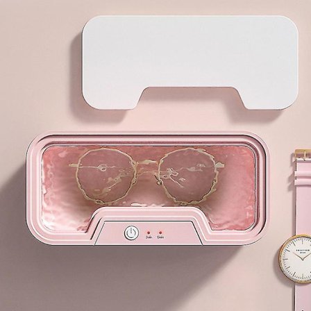 Højfrekvent Vibrerende Brillerenser Multifunktionel Smykkerenser Lille Bærbar Renser