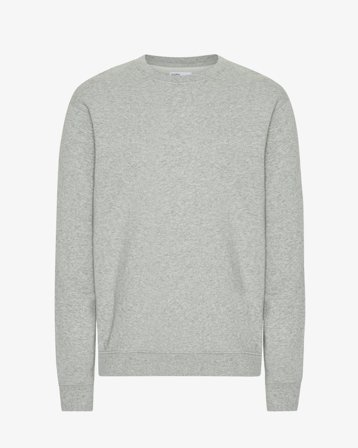 Classic Organic Crew - Heather Grey 2XL