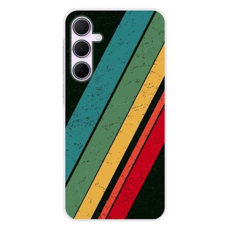 Siliconfodral - Kompatibel med Samsung Galaxy A55 5G - grunge-design