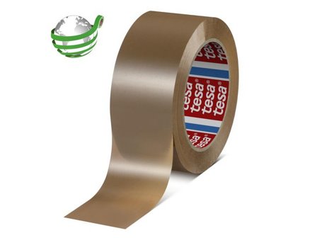 TESA Packtejp 60418 PET 50mmx132m brun - Lyreco - Emballage och lagerutrustning - Packtejper - Packtejp övriga
