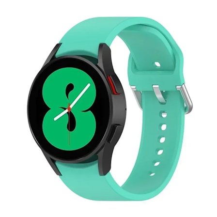 20mm Silikonarmband för Samsung Galaxy Watch 7/6/5/4 44-40mm pro Klockarmband för Galaxy Watch 6 4 Classic 43/47mm 42mm/46mm Armband