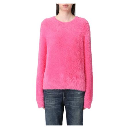 Sun68 Round-neck Strik Pink, Dame Striktrøjer