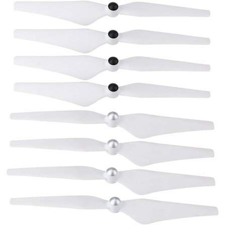 Propeller Drone Blades, 8 st CW CCW Självlåsande Plast Propellerblad Quadcopter Propellerblad Kit