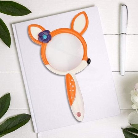 Tegneseriehjort forstørrelsesglass, barnas forstørrelsesglass, barn