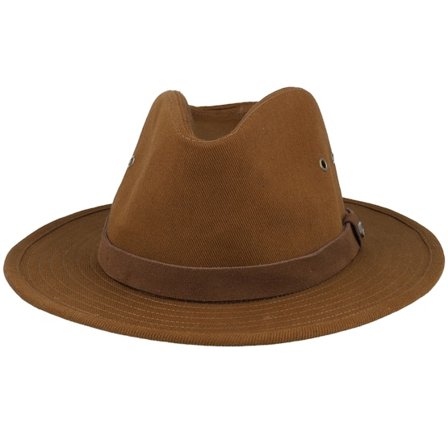 Brixton - Marrone traveler Cappello - Messer X Adventure Desert Palm Traveller @ Hatstore