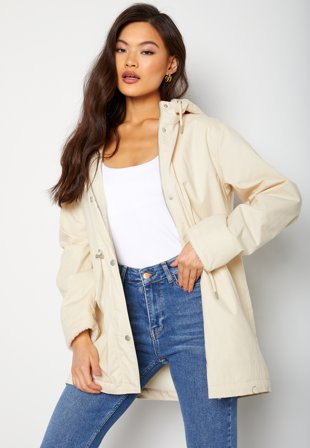 BUBBLEROOM Frannie Teddy-Lined Jacket Light beige Klær