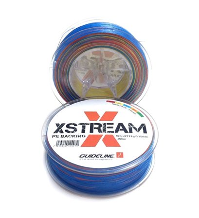 Guideline PE Backing 60lbs/0,40mm/600m - Multicolor